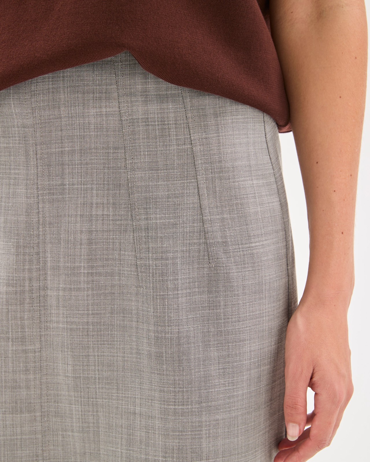 Preview Tailored Midi Pencil Skirt 5 of 5