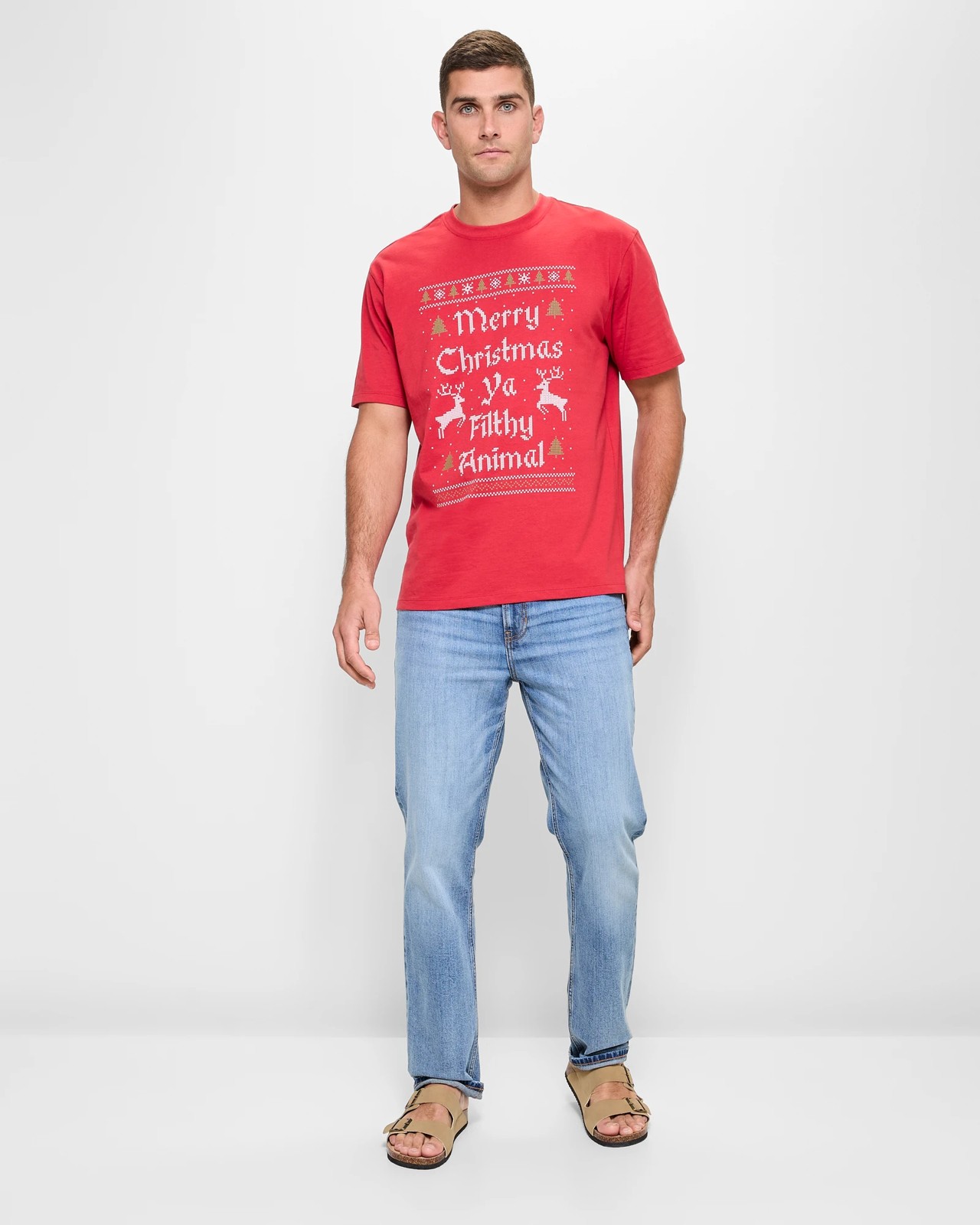 Australian Cotton Christmas Animal TShirt Target Australia