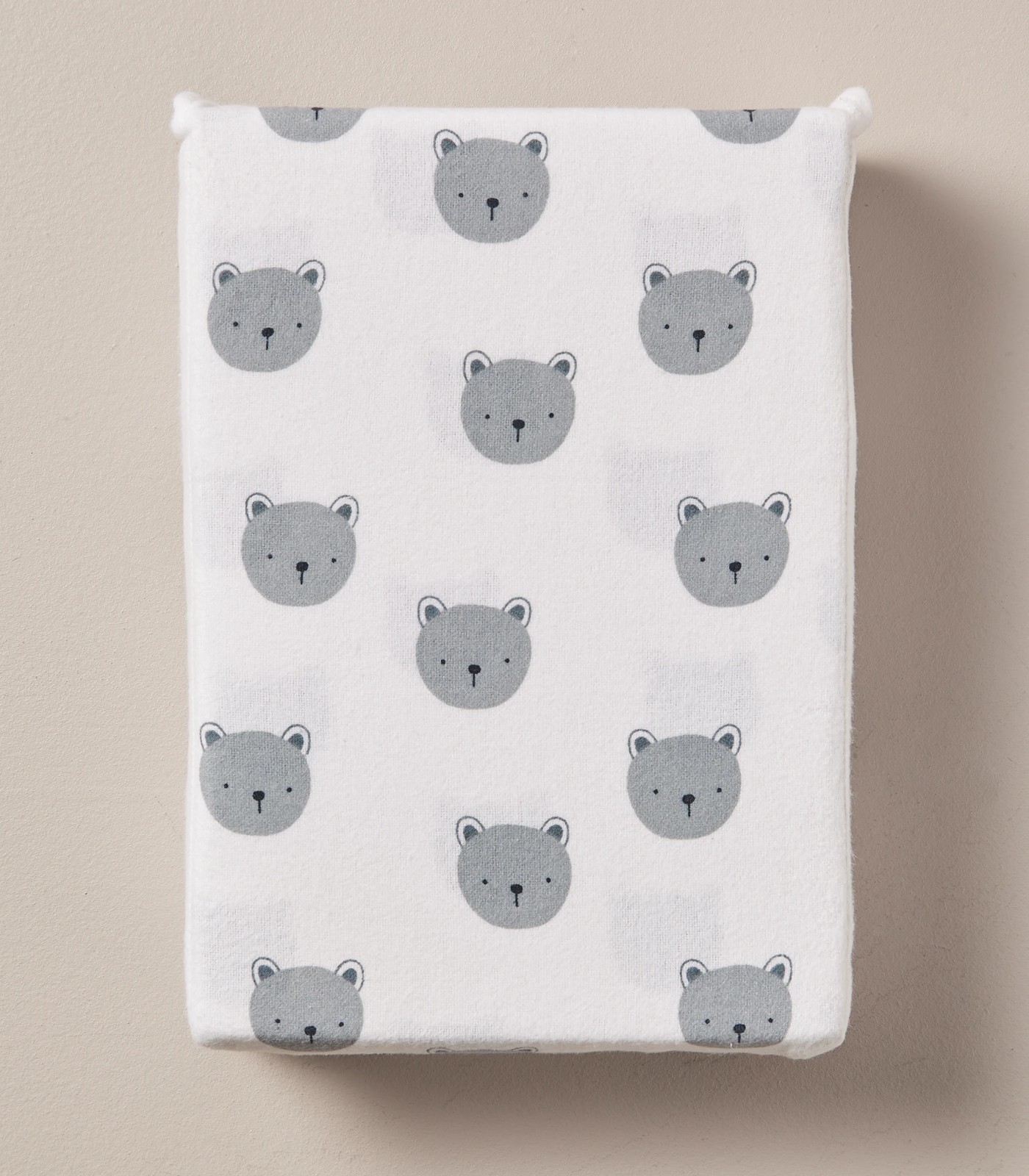 bub. Flannelette Fitted Cot Sheet