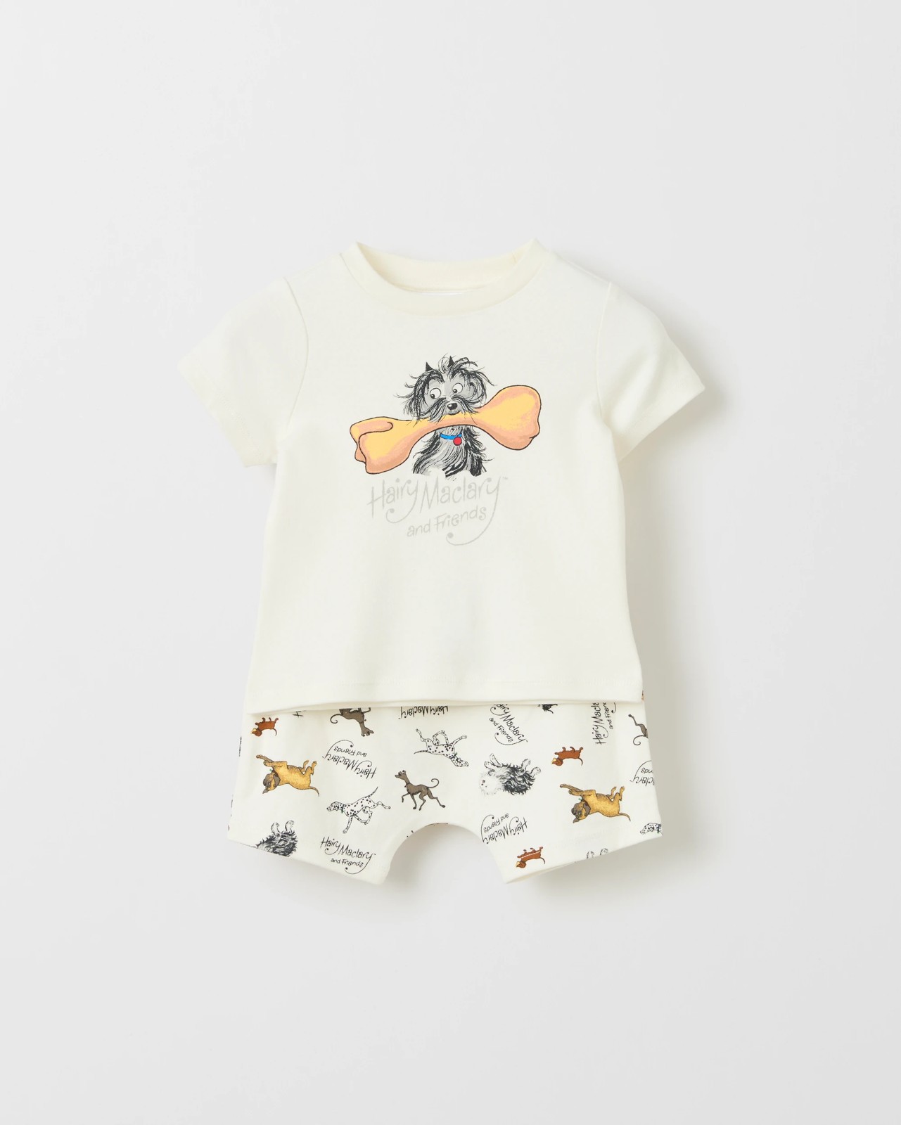 Hairy Maclary Australian Cotton 2 Pack Baby Pyjama Set 2 of 5