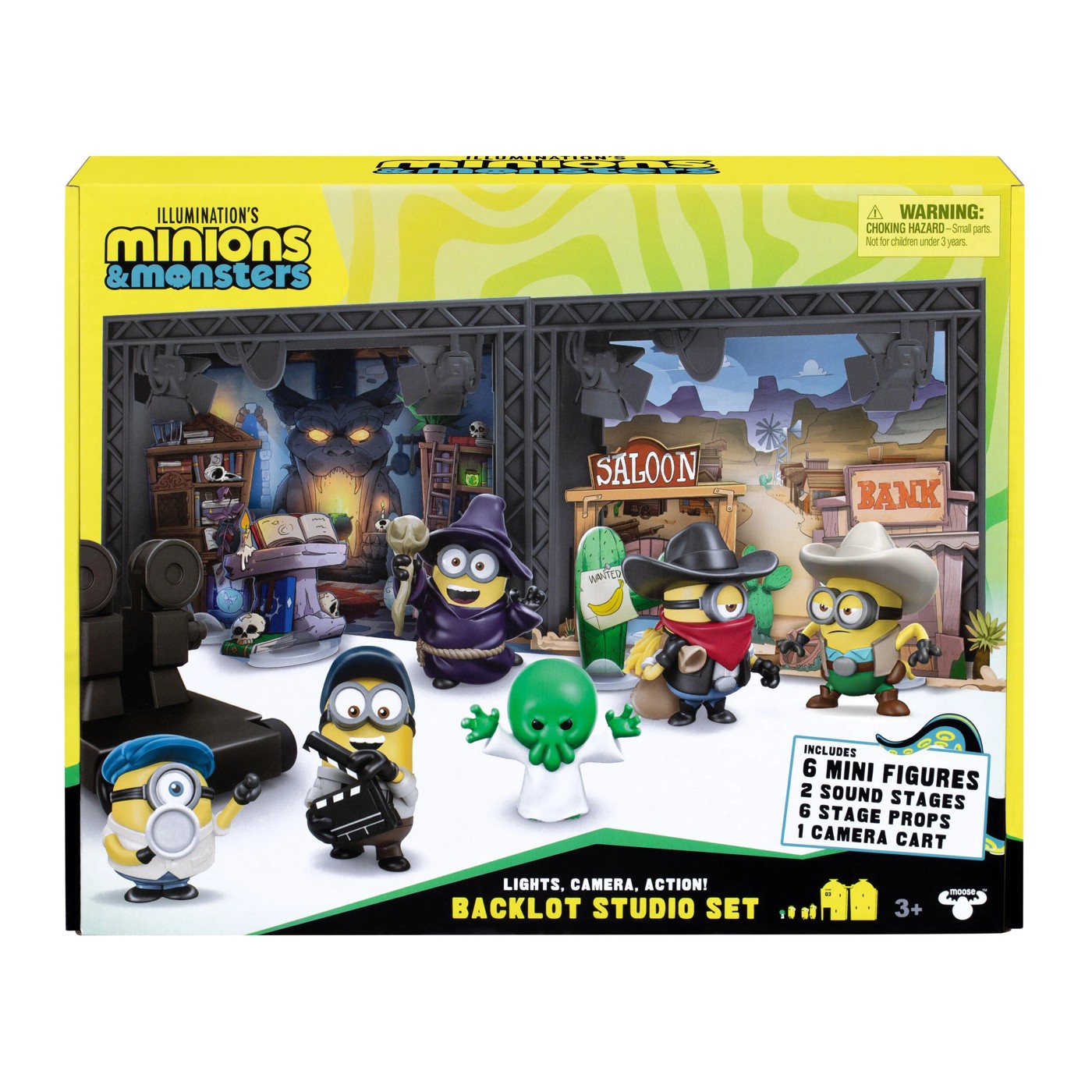 Illumination's Minions & Monsters Backlot Studio Set 2 of 5