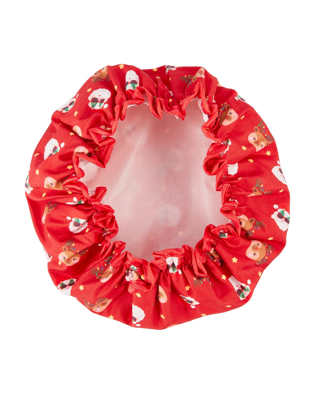 OXX Beauty Shower Cap, Santa and Reindeer 2 of 4