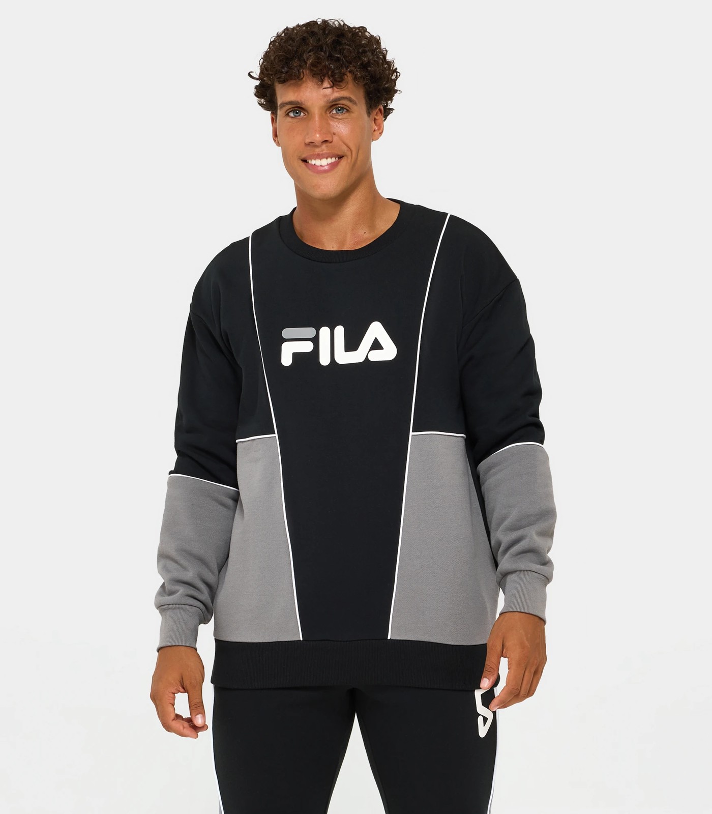 Fila barclay crew sweatshirt hotsell