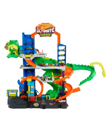 Hot Wheels City Ultimate T-Rex Garage