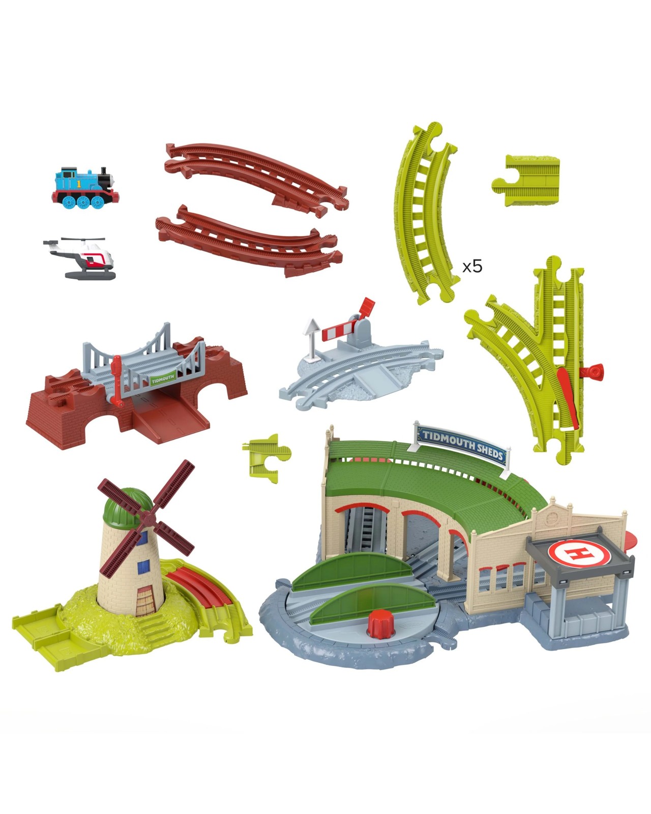 Thomas & Friends Exploring Tidmouth Sheds Train Set 4 of 4