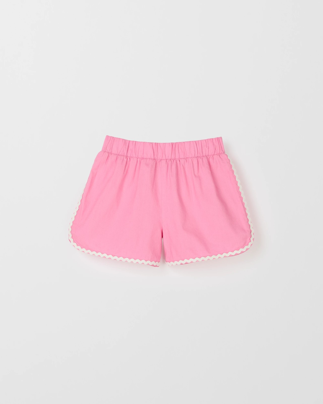 Dolphin Hem Woven Shorts - Light Pink 4 of 5