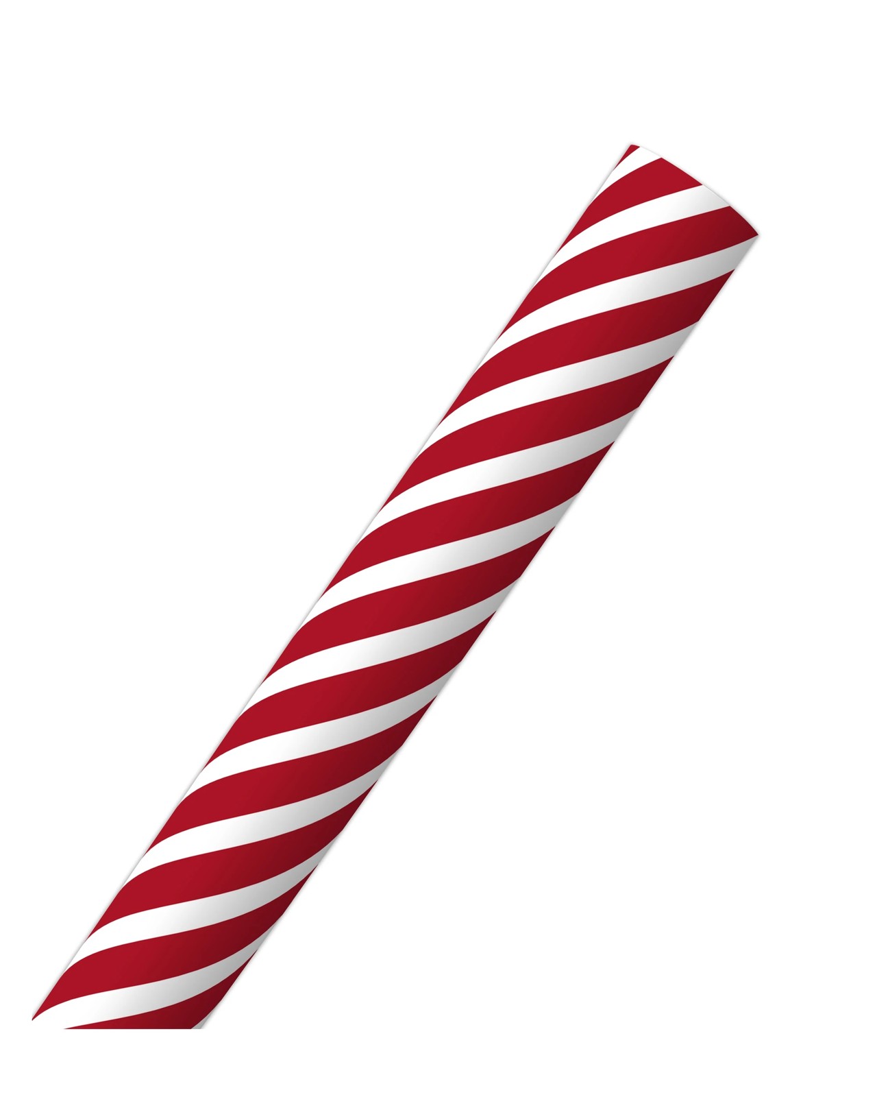 Hallmark Christmas Wrapping Paper - Red and White Stripe 3 of 3