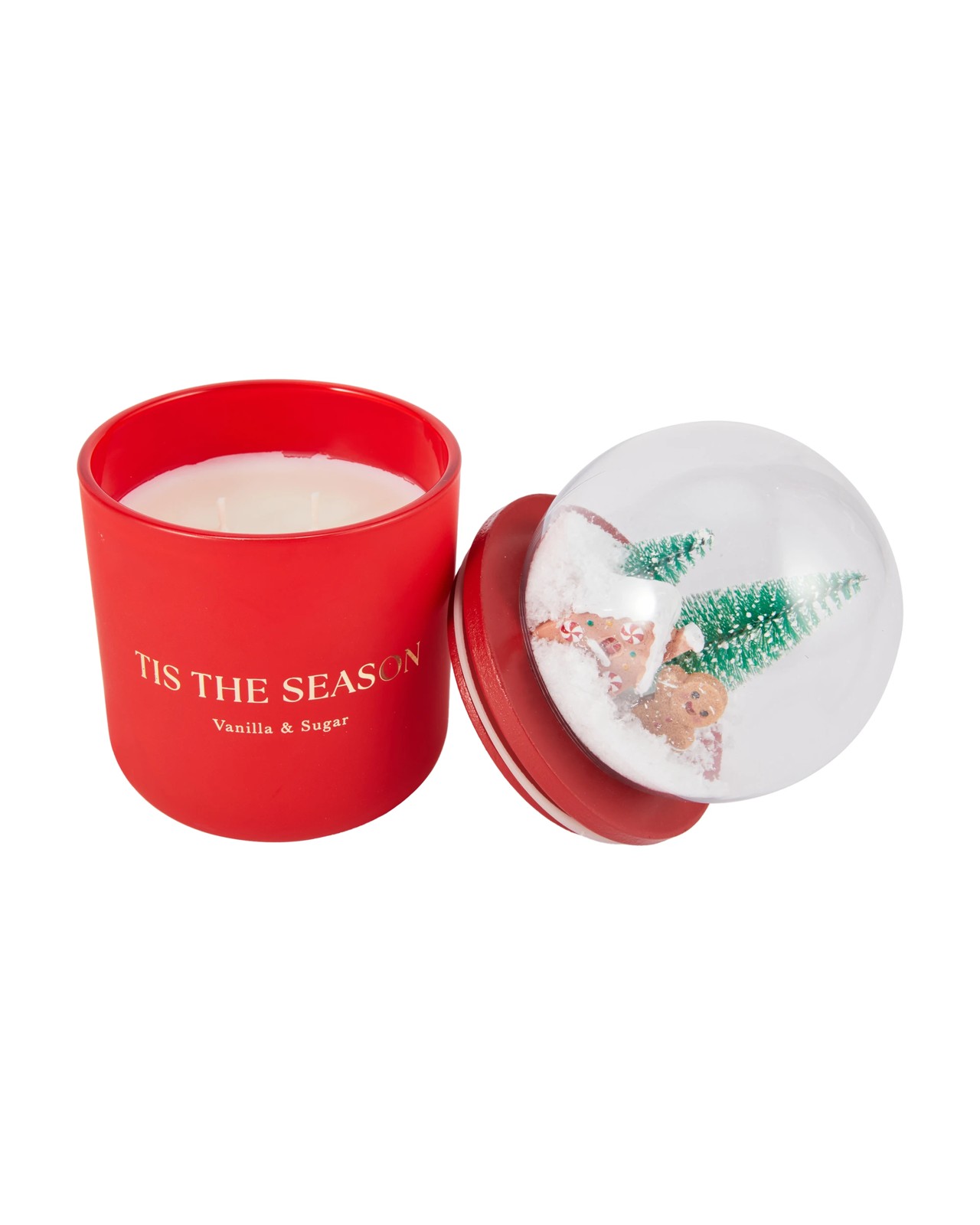 Anko Christmas 'Tis The Season Globe Candle 3 of 6