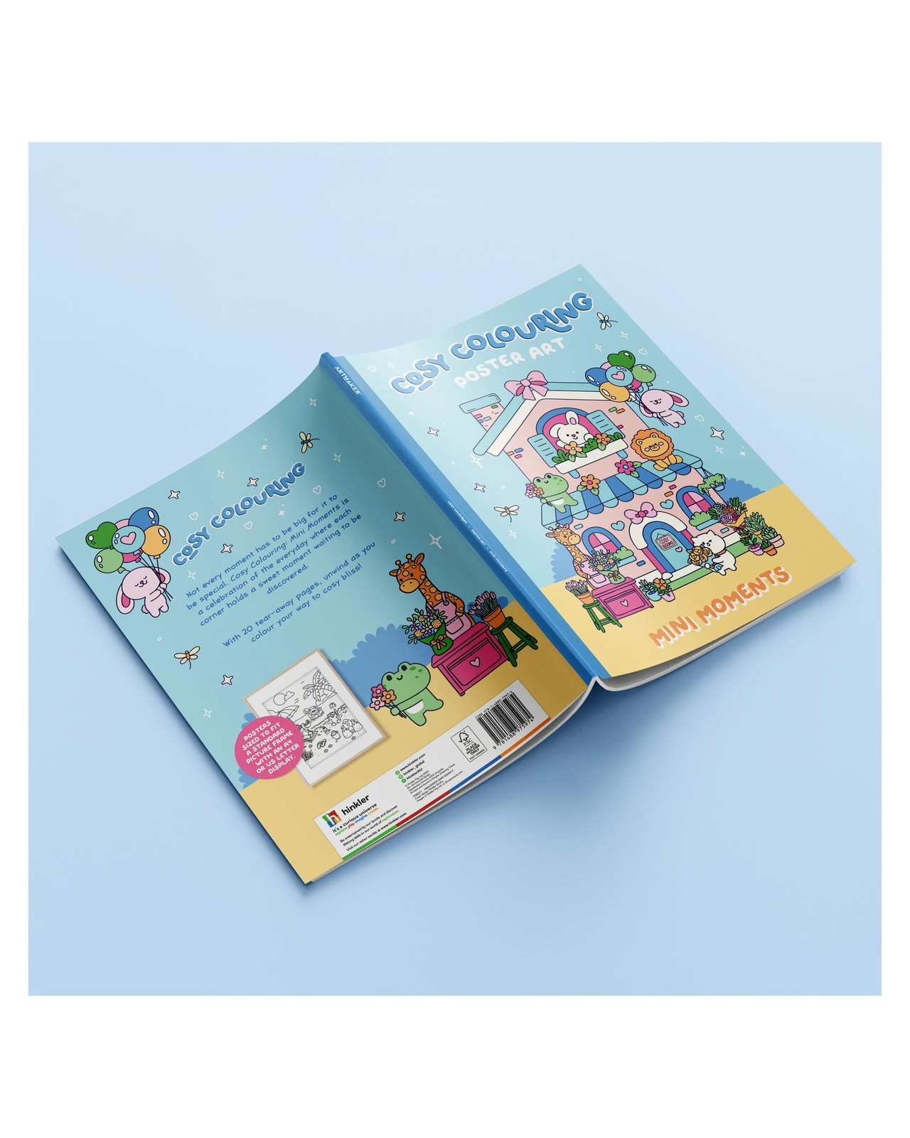 Cosy Colouring: Mini Moments Poster Art - Book 3 of 3