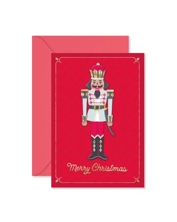 Hallmark Christmas Card - Nutcracker