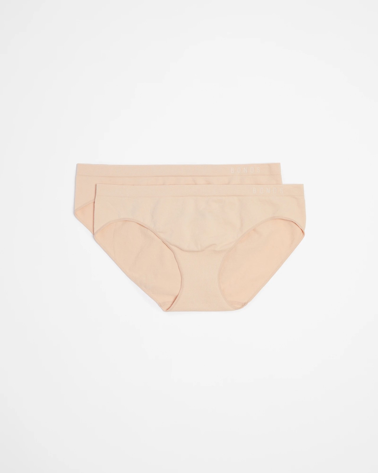 Bonds 2 Pack Seamless Bikini Briefs - Nude