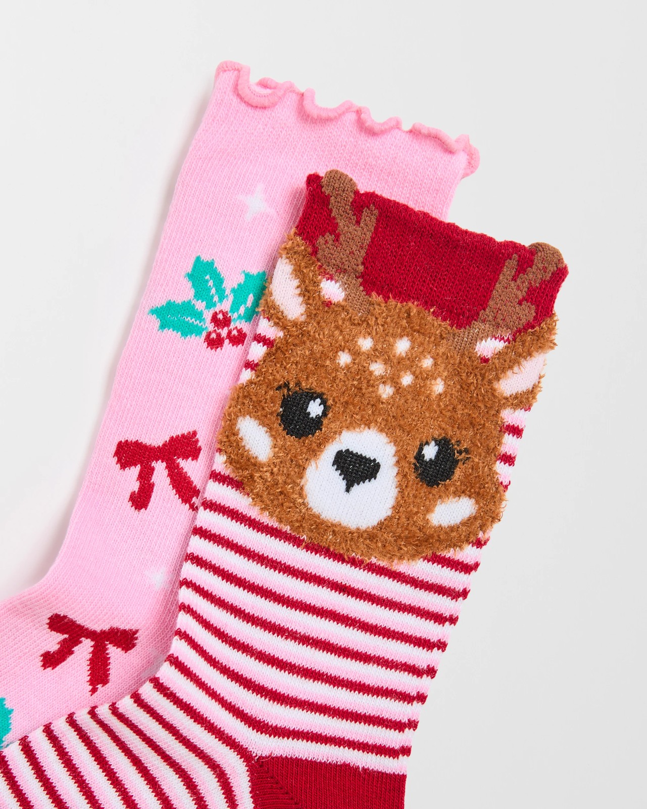 Maxx Cotton Applique Christmas Casual Socks 2 of 3