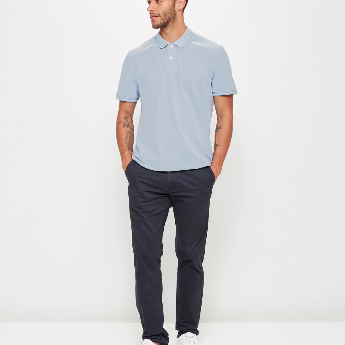 Short Sleeve Textured Polo Shirt | Target Australia