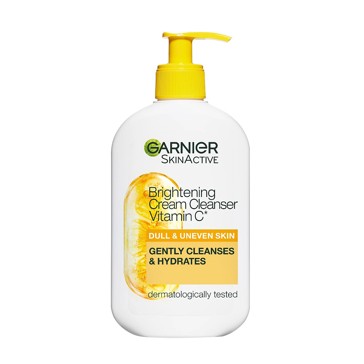 Garnier SkinActive Brightening Cream Cleanser 250ml - Vitamin C