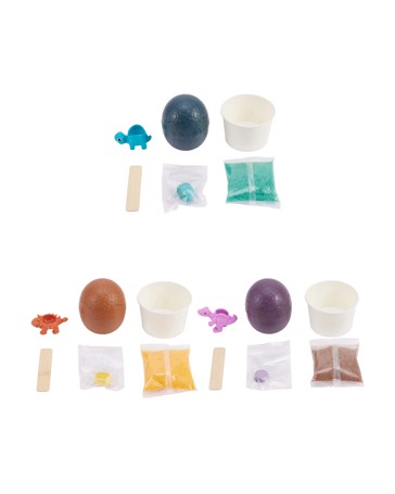 Anko 6 Piece Crystal Dino Eggs - Assorted