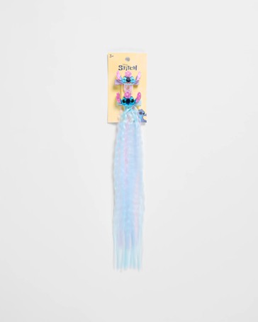 Kids Licensed Disney Stitch 2 Pack Faux Hair Clips