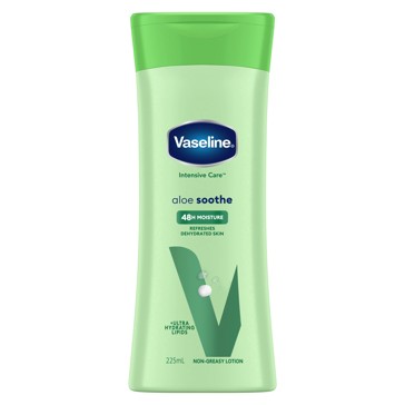 Vaseline Intensive Care Aloe Soothe 48H Moisture Body Lotion 225ml - Ultra Hydrating Lipids