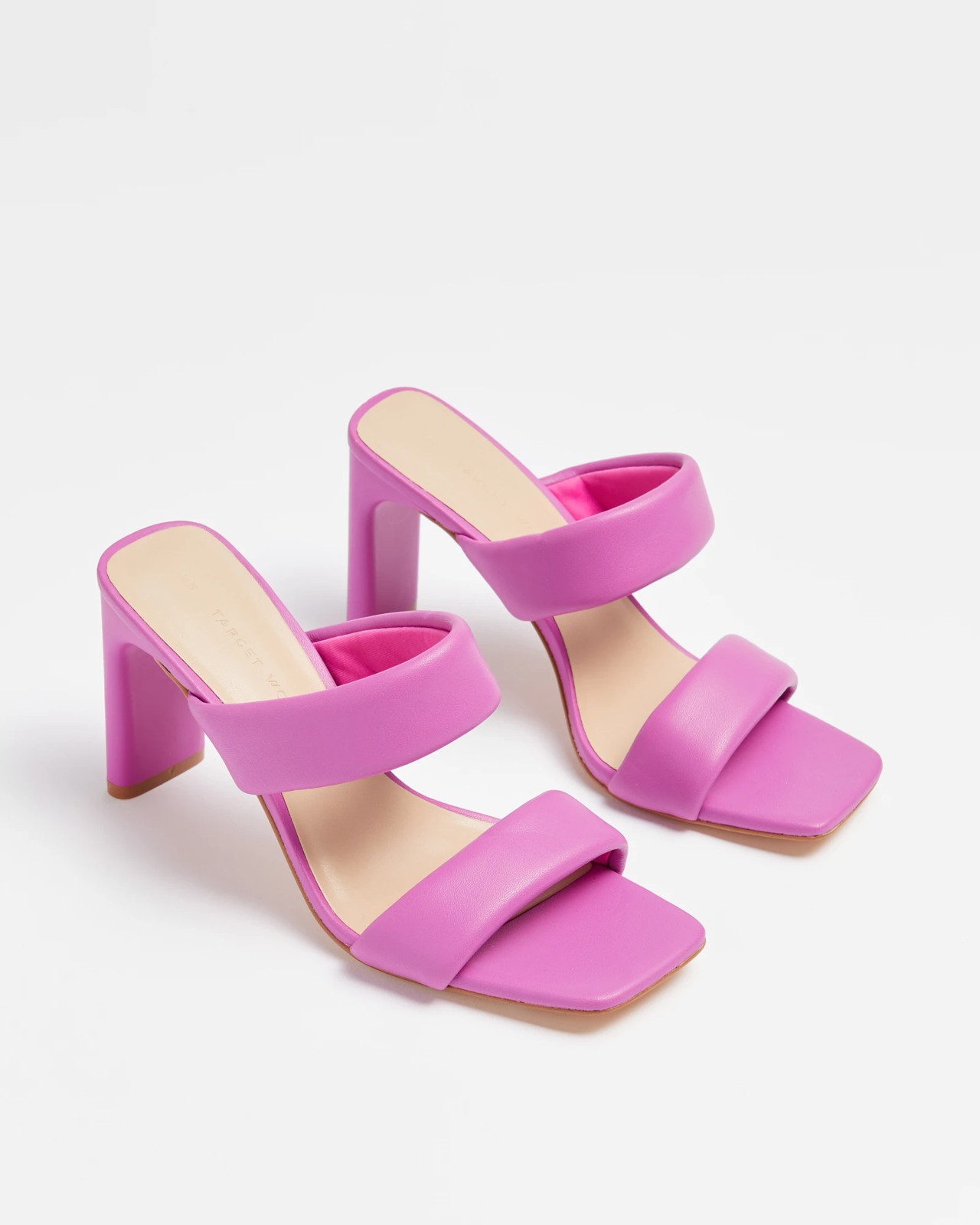 Pink heels sale target