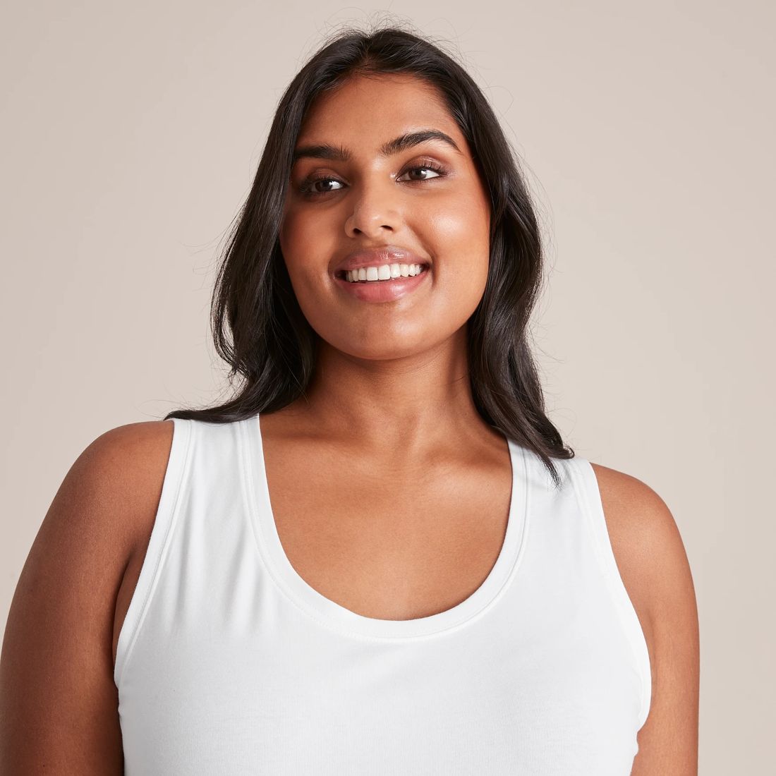 Curve Organic Cotton Tank Top Target Australia