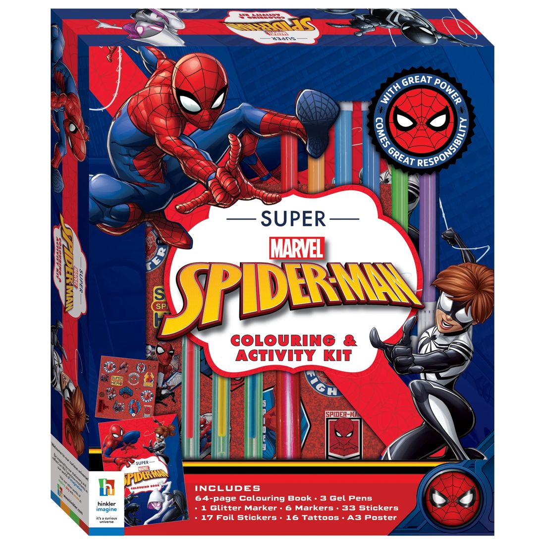 Super Spider-Man Colouring & Activity Kit | Target Australia