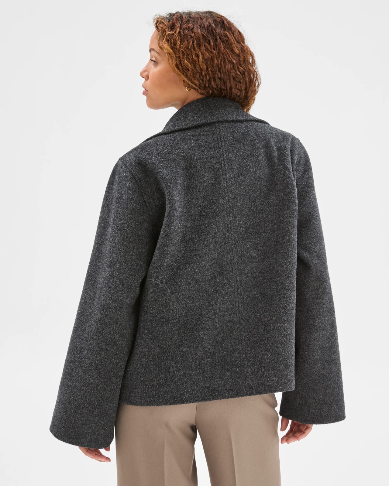 Preview Double Breasted Short Coat 6 of 6