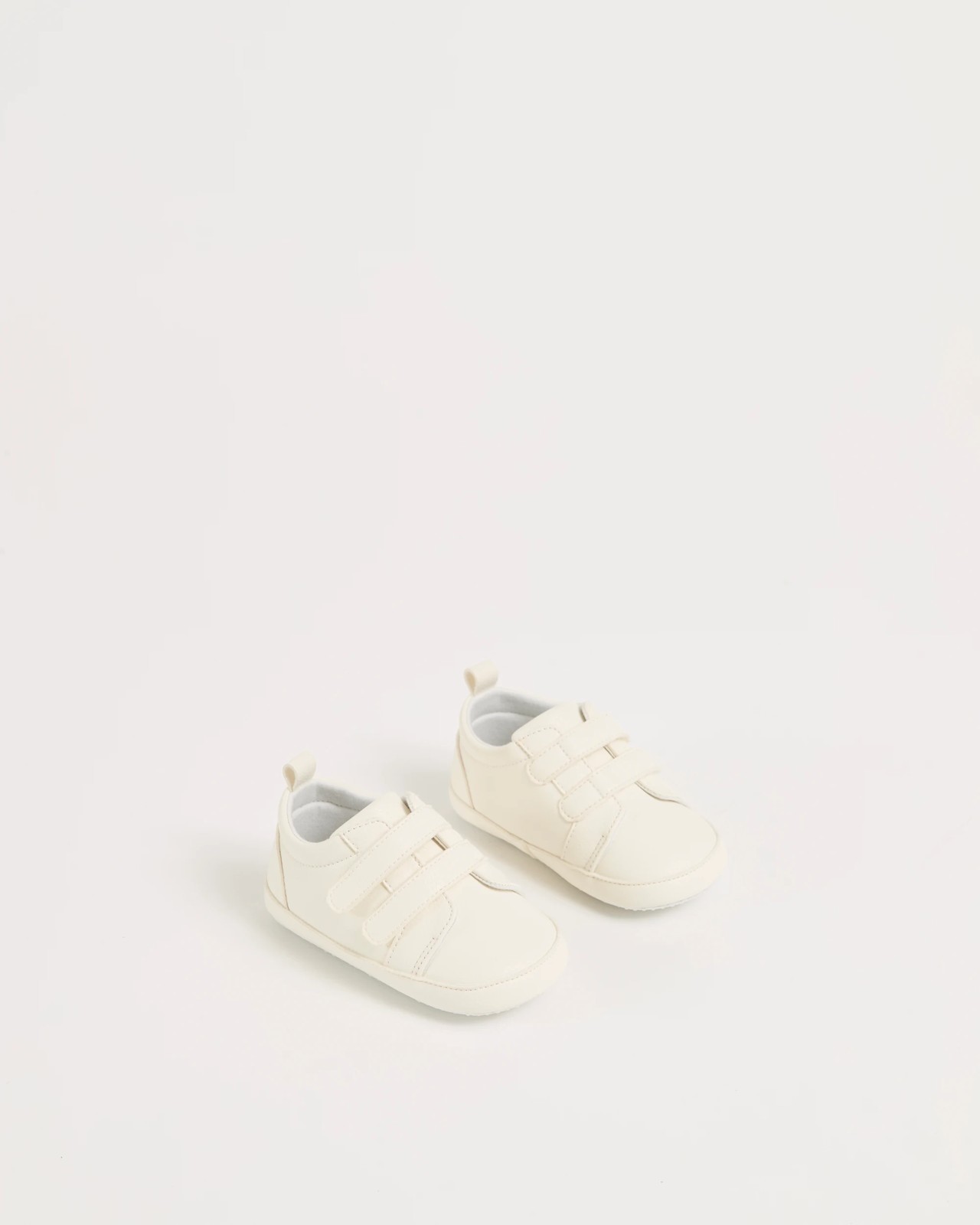 Baby Boys First Walker Tab Sneaker - Jonah - White 2 of 3