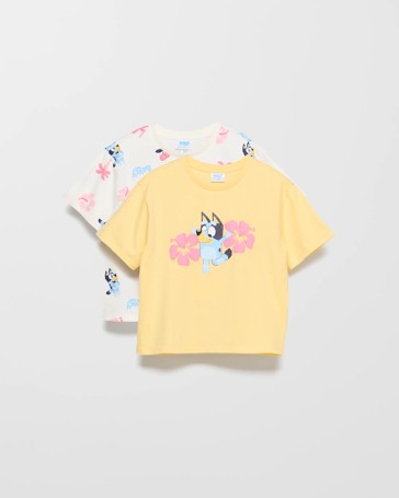 Australian Cotton Bluey T-shirt 2 Pack