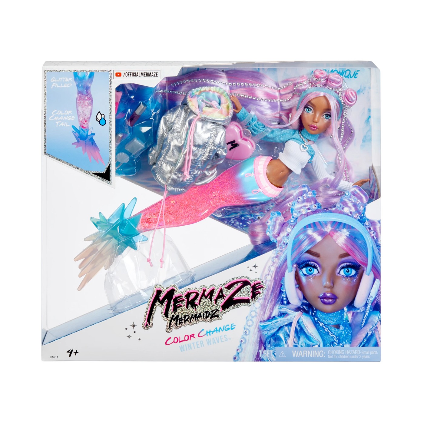 Mermaze Mermaidz Winter Waves Colour Change Fashion Doll