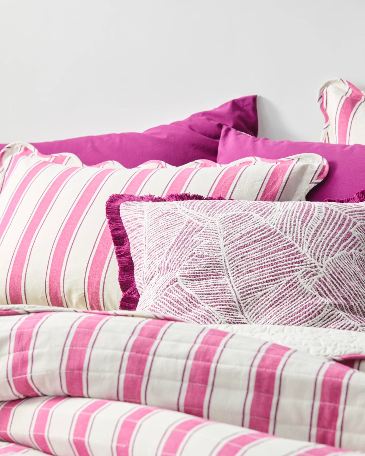Esther Stripe Quilted Coverlet Set 4 of 6