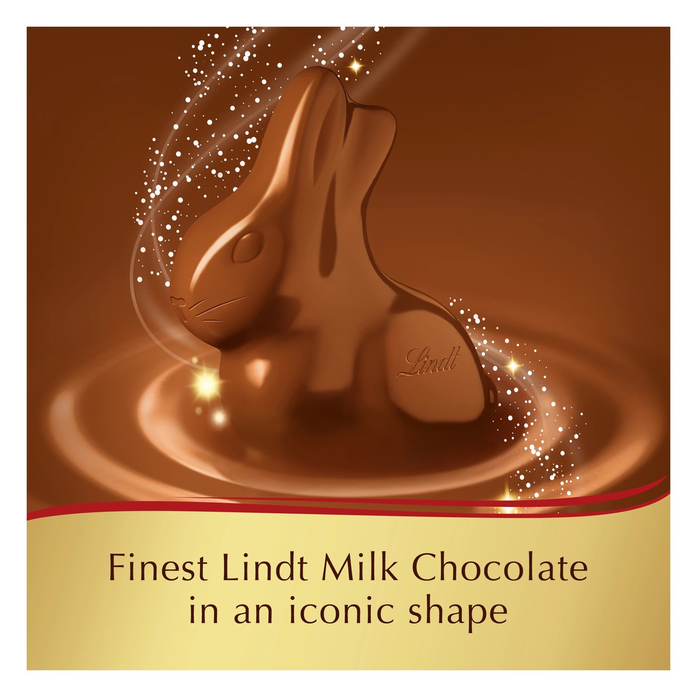 Lindt 5 Pack Mini Milk Chocolate Gold Bunnies 50g 4 of 5