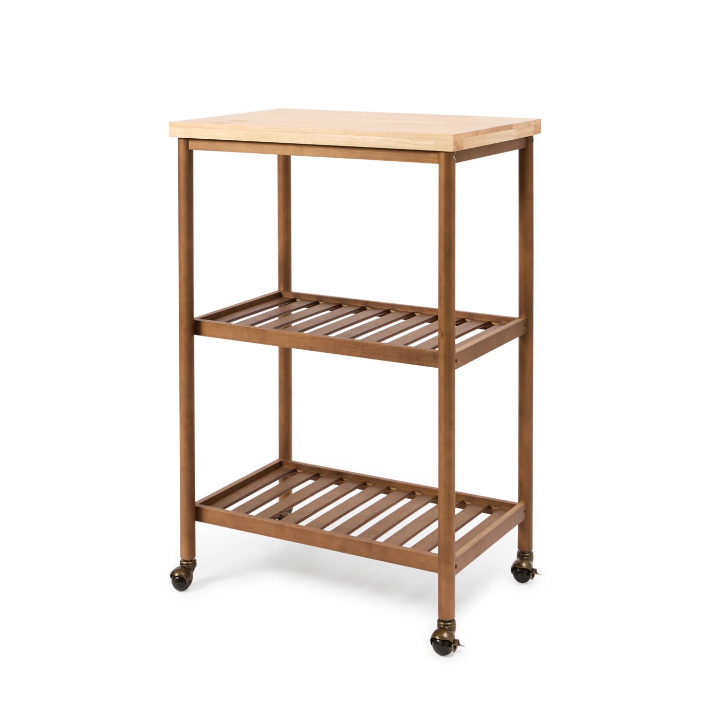 Anko Wood Look Kitchen Trolley 3 of 6