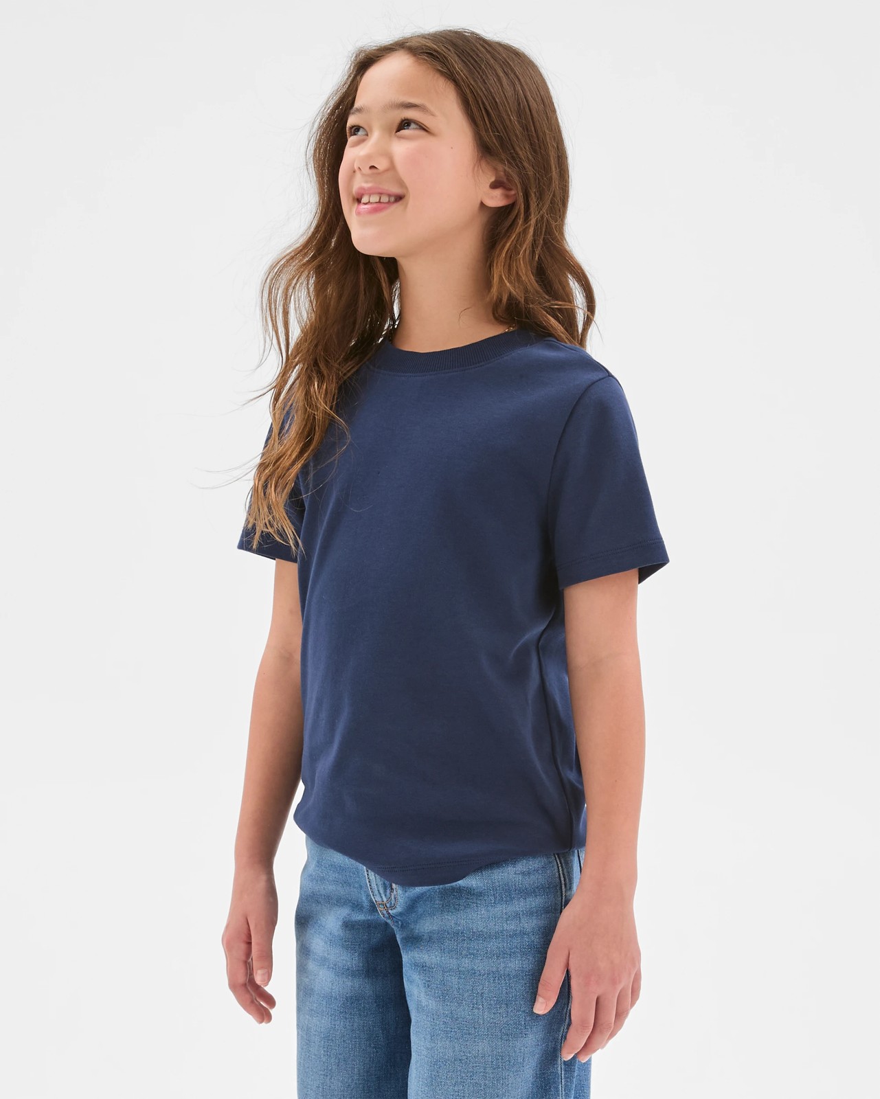 Australian Cotton Everyday T-Shirt - Navy 3 of 6