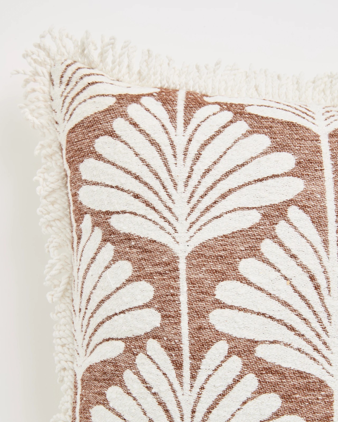 Chenille Jacquard Cushion - Tiramisu 2 of 2