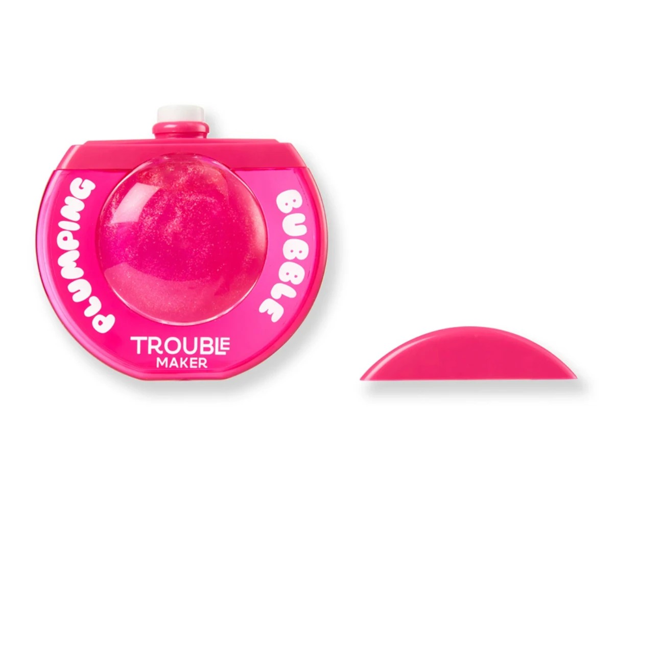 Trouble Maker Bubble Trouble Plumping Shimmer Lip Gloss - Madeline Pink 2 of 2