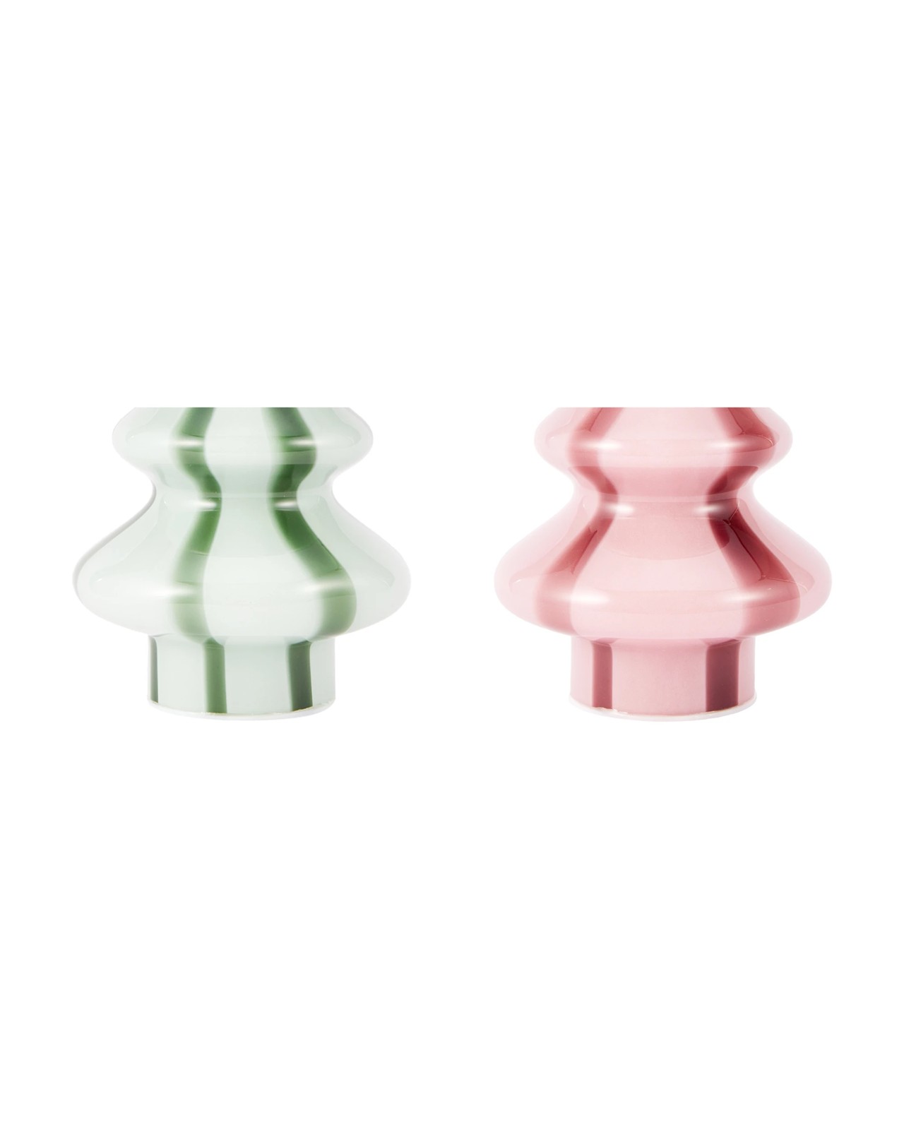 Anko Light Up Glass Stripe Tree - Assorted 3 of 4