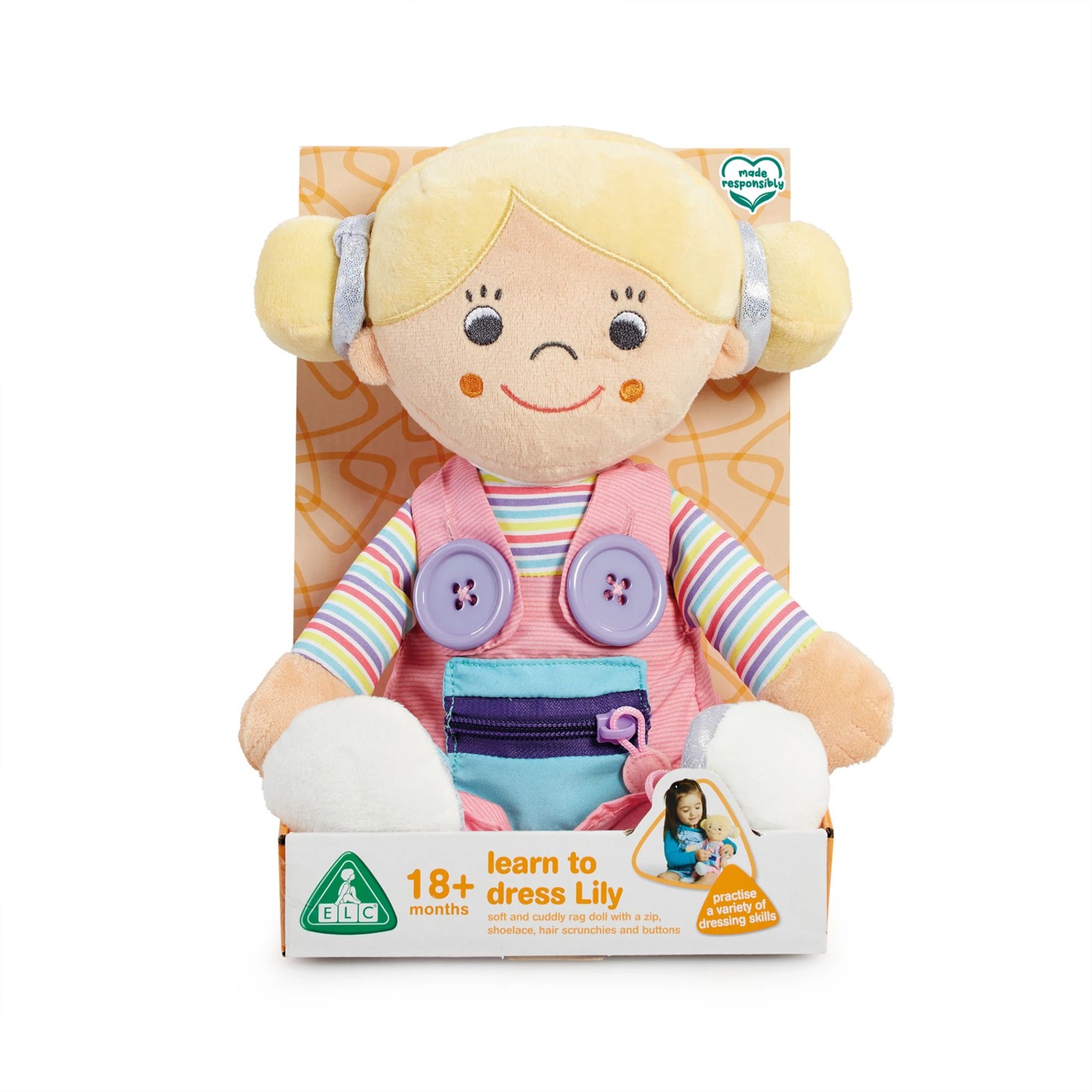 Elc baby hot sale doll