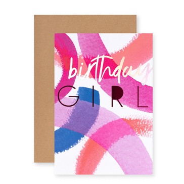 Connections from Hallmark Birthday Card - Washy Strokes