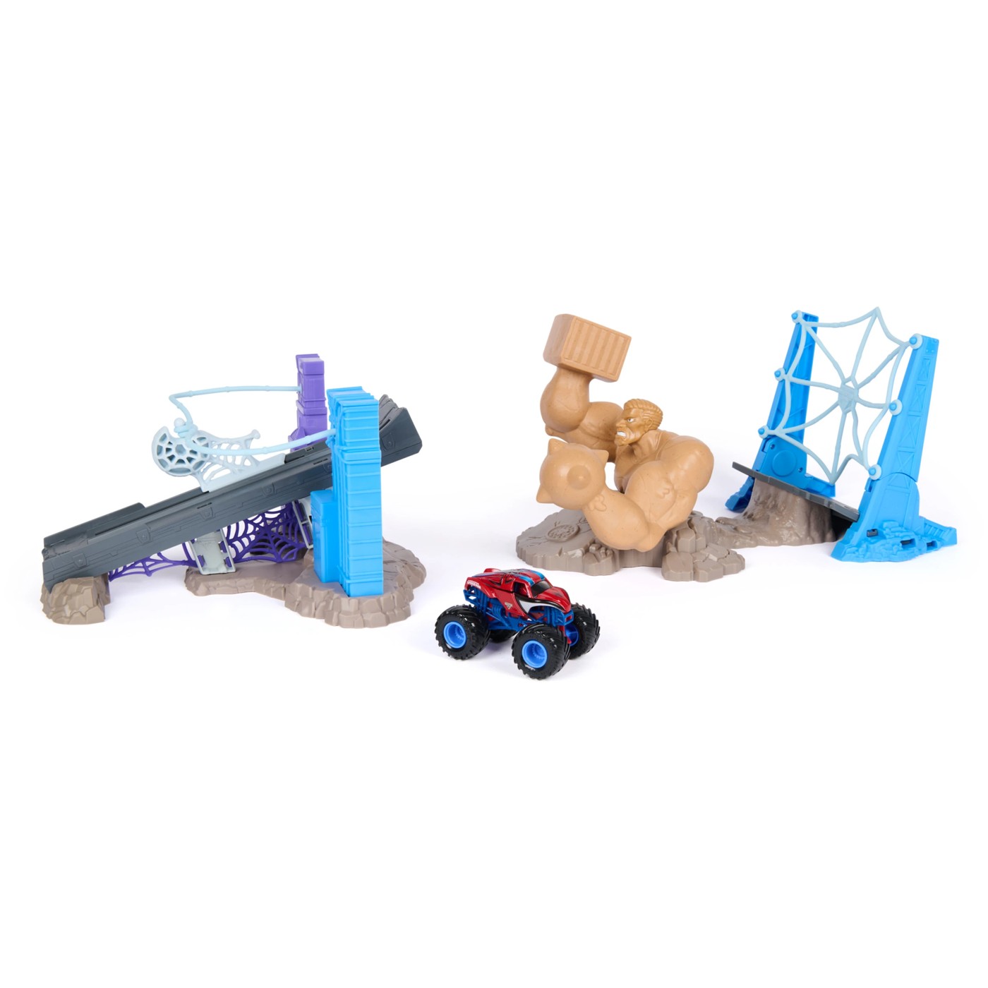 Monster Jam Marvel Spiderman Playset 2 of 5