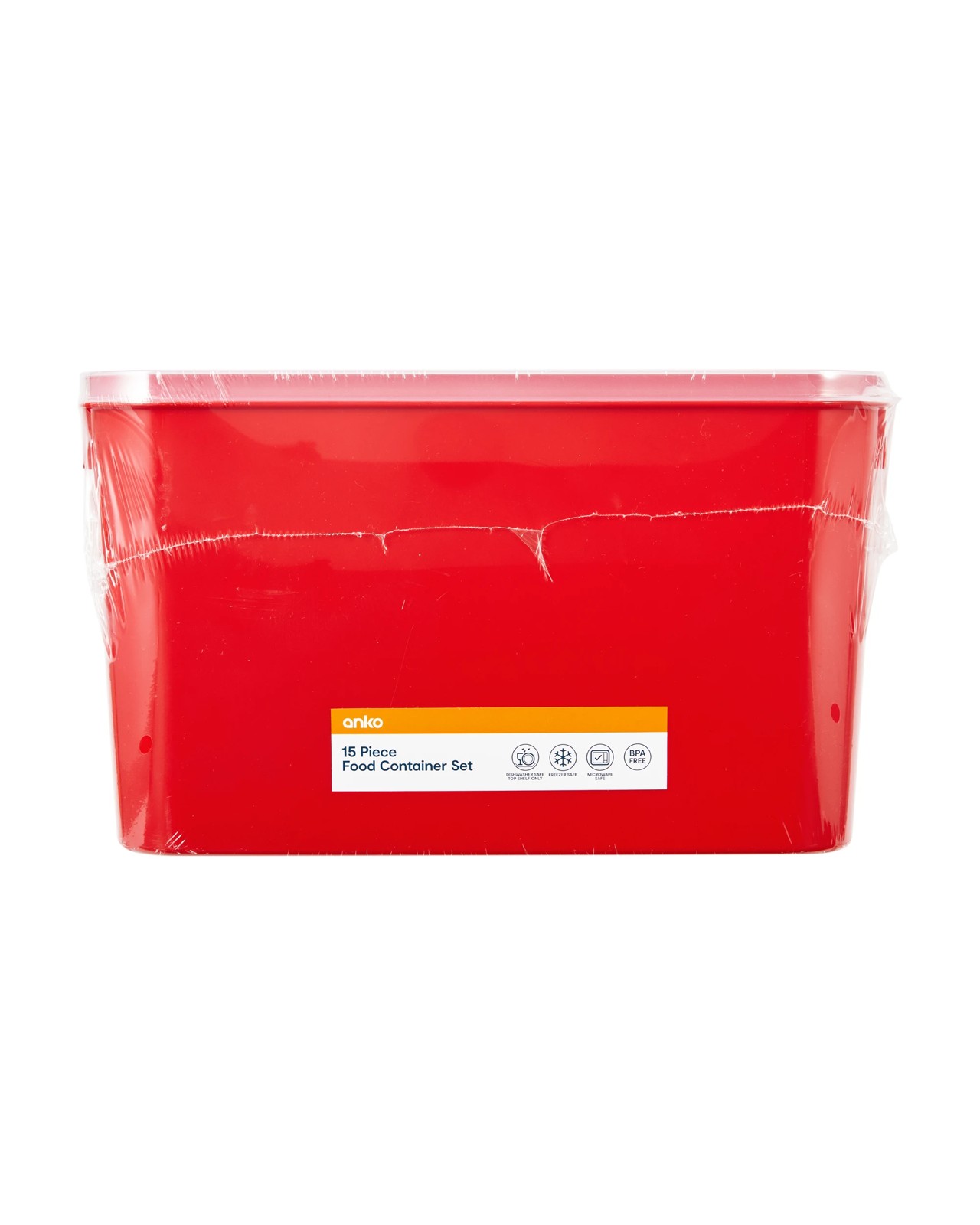 Anko 15 Piece Food Container Set 4 of 4