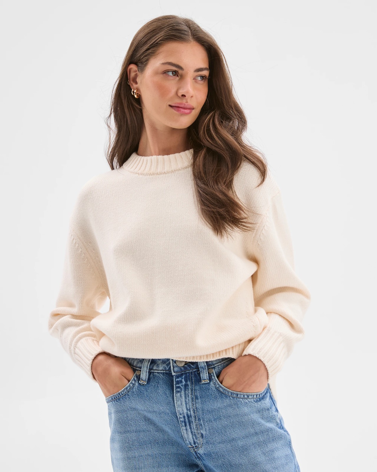 Petites Stitch Detail Pearl Jumper 3 of 6