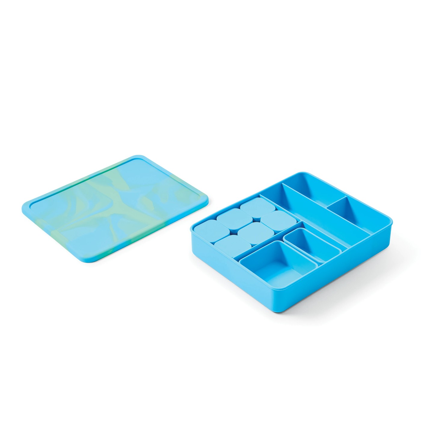 Silicone Snack Box - Blue 6 of 6