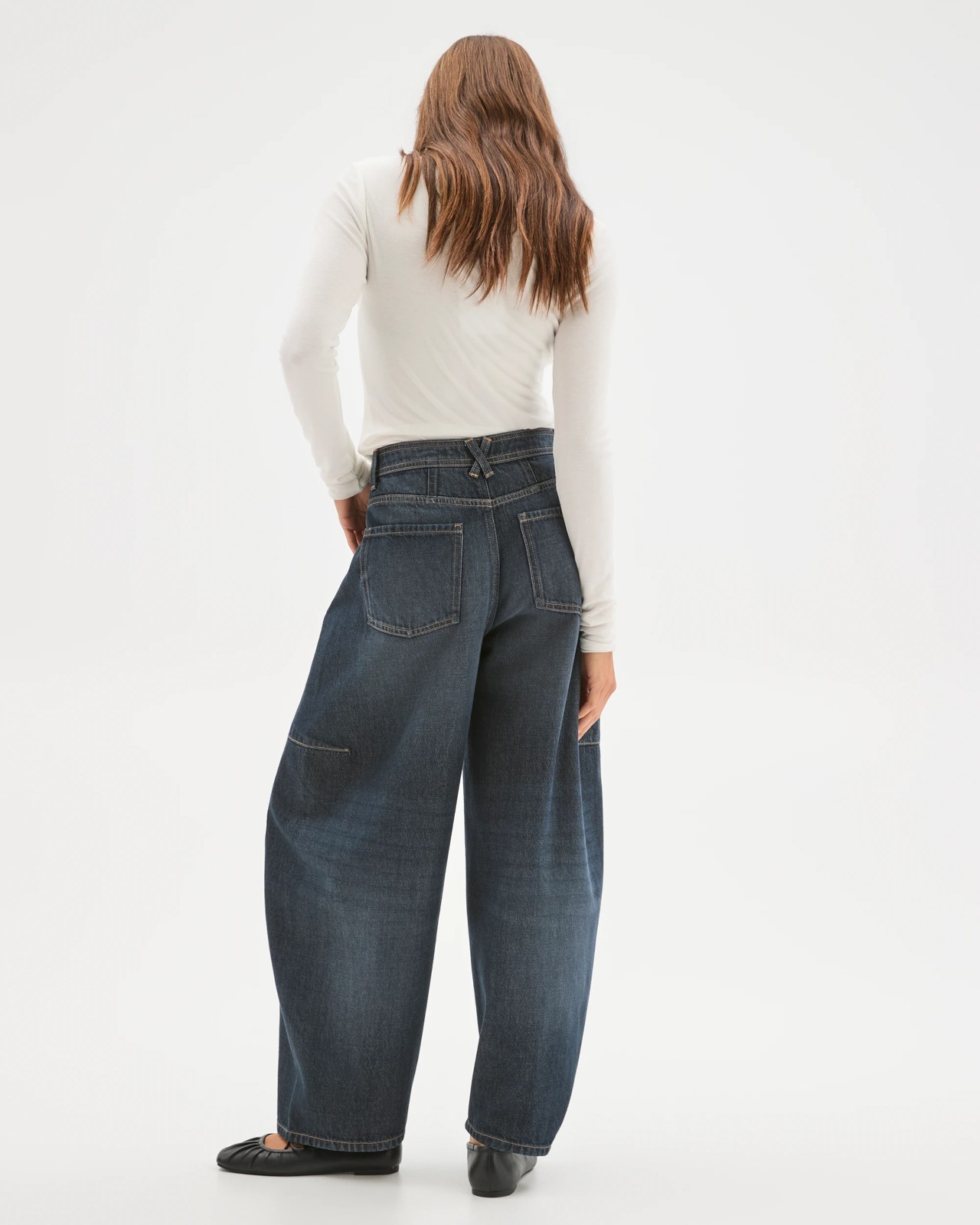 Lily Loves Australian Cotton Blend Horseshoe Leg Denim Jeans 5 of 5