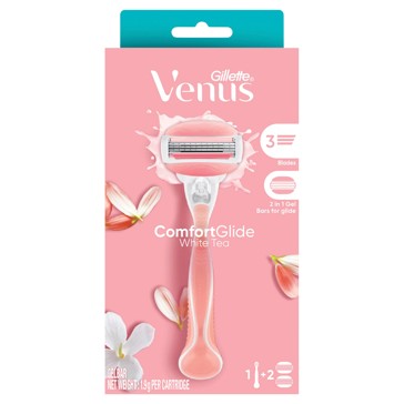Venus Comfort Glide Razor, White Tea - Gillette
