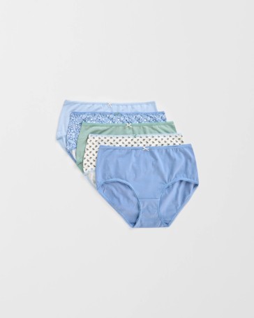 Australian Cotton 5 Pack Midi Briefs