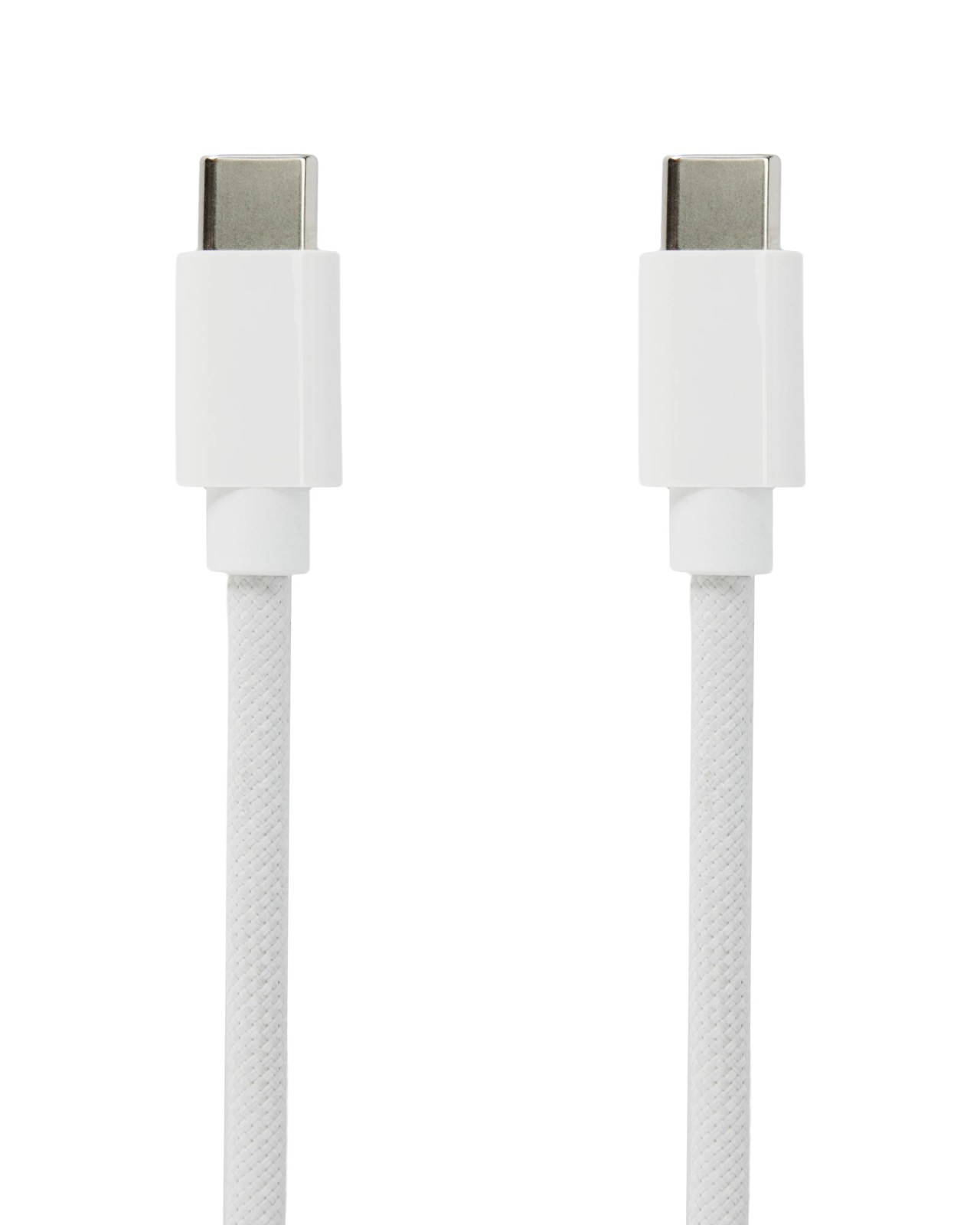 Anko USB-C to USB-C Braided Cable - 2m - White 2 of 3