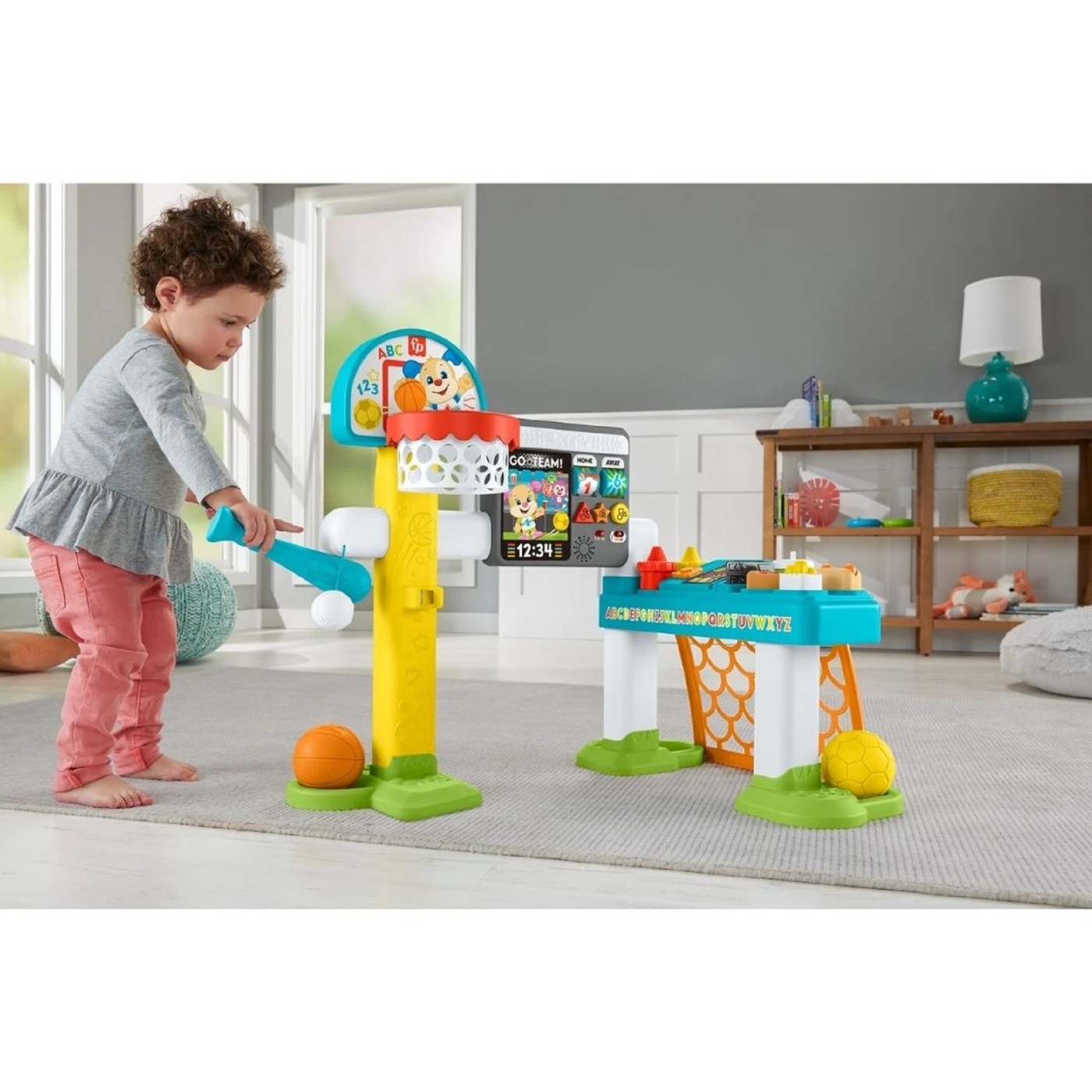 Laugh & Learn 4-in-1 Game Experience Sports Playset