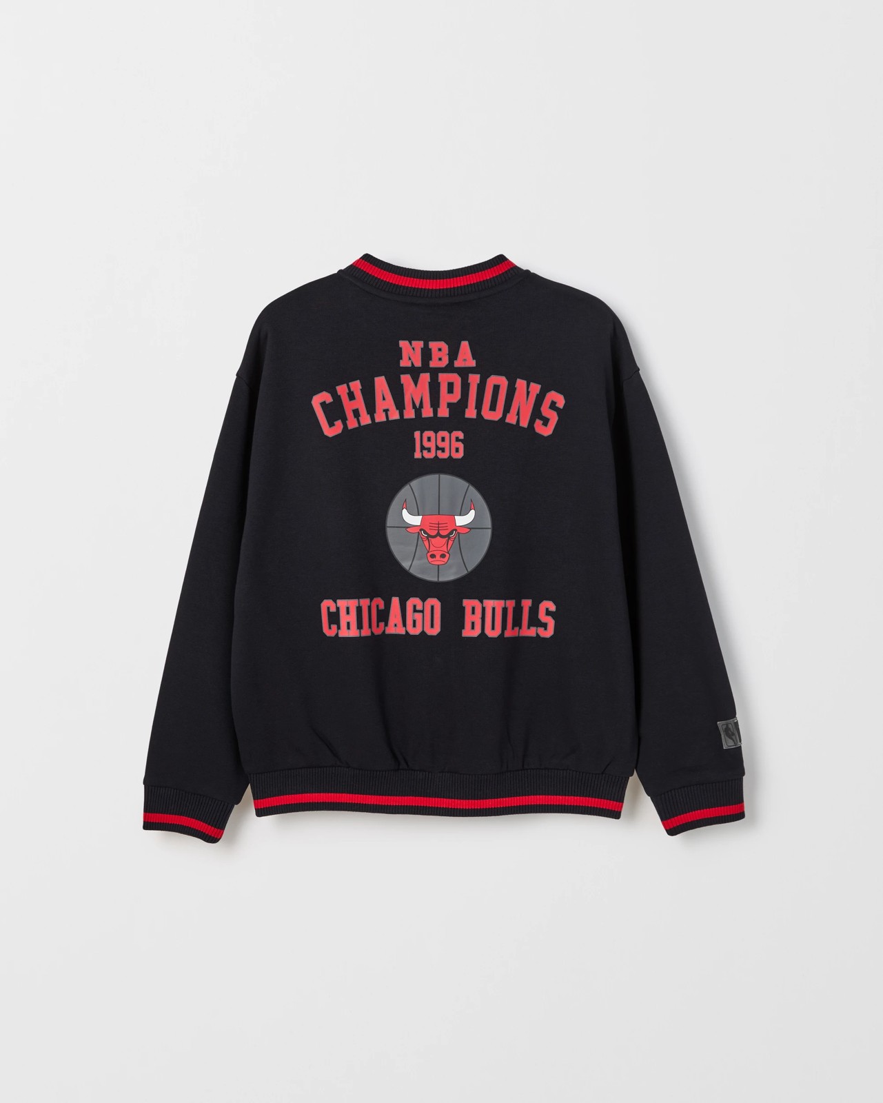 NBA Australian Cotton Blend Varsity Jacket - Black 3 of 3