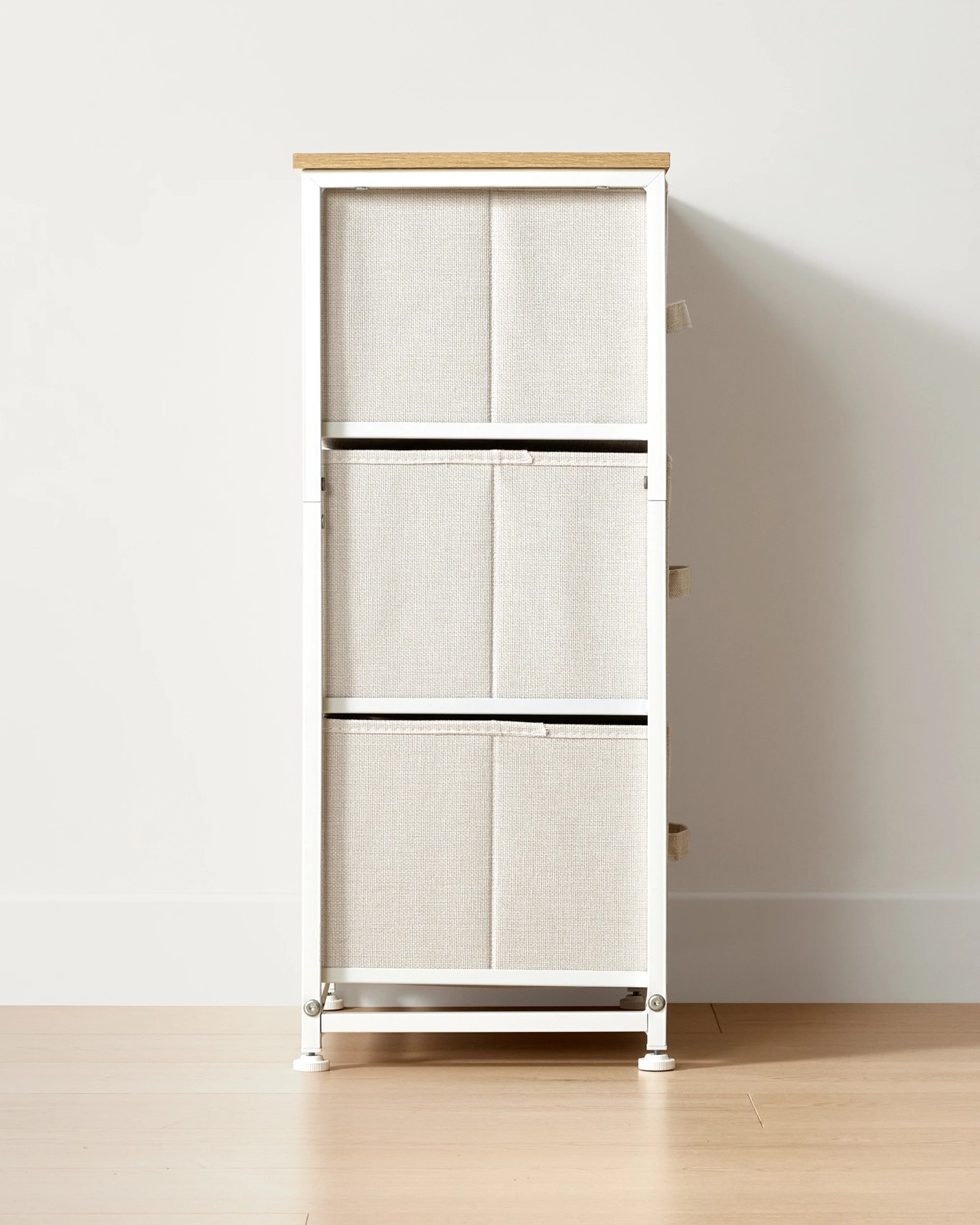 Anko Linen Look 3 Drawer Chest - Beige 4 of 5