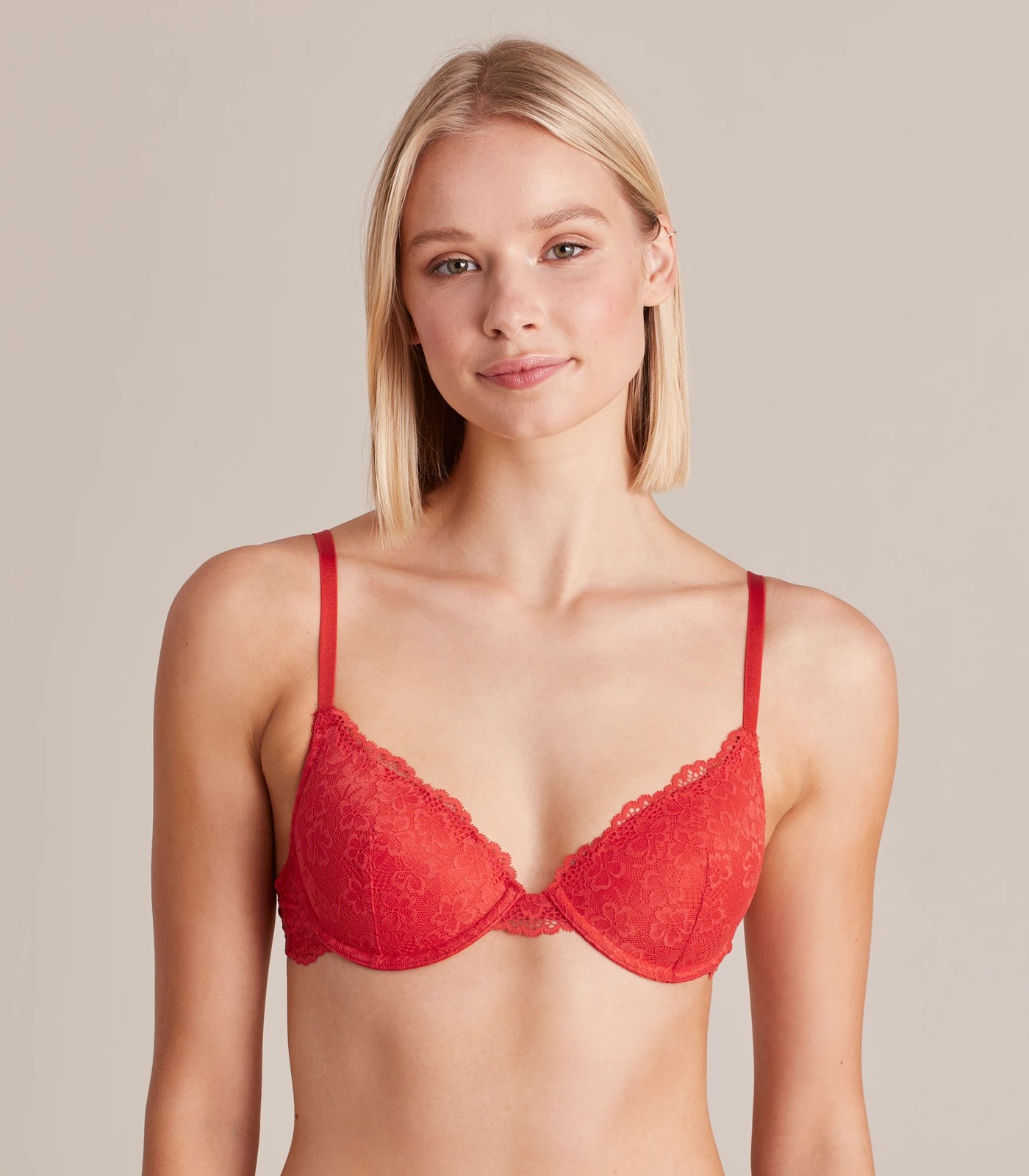 Lily Loves Lucy Lace Balconette Bra; Style: X58096