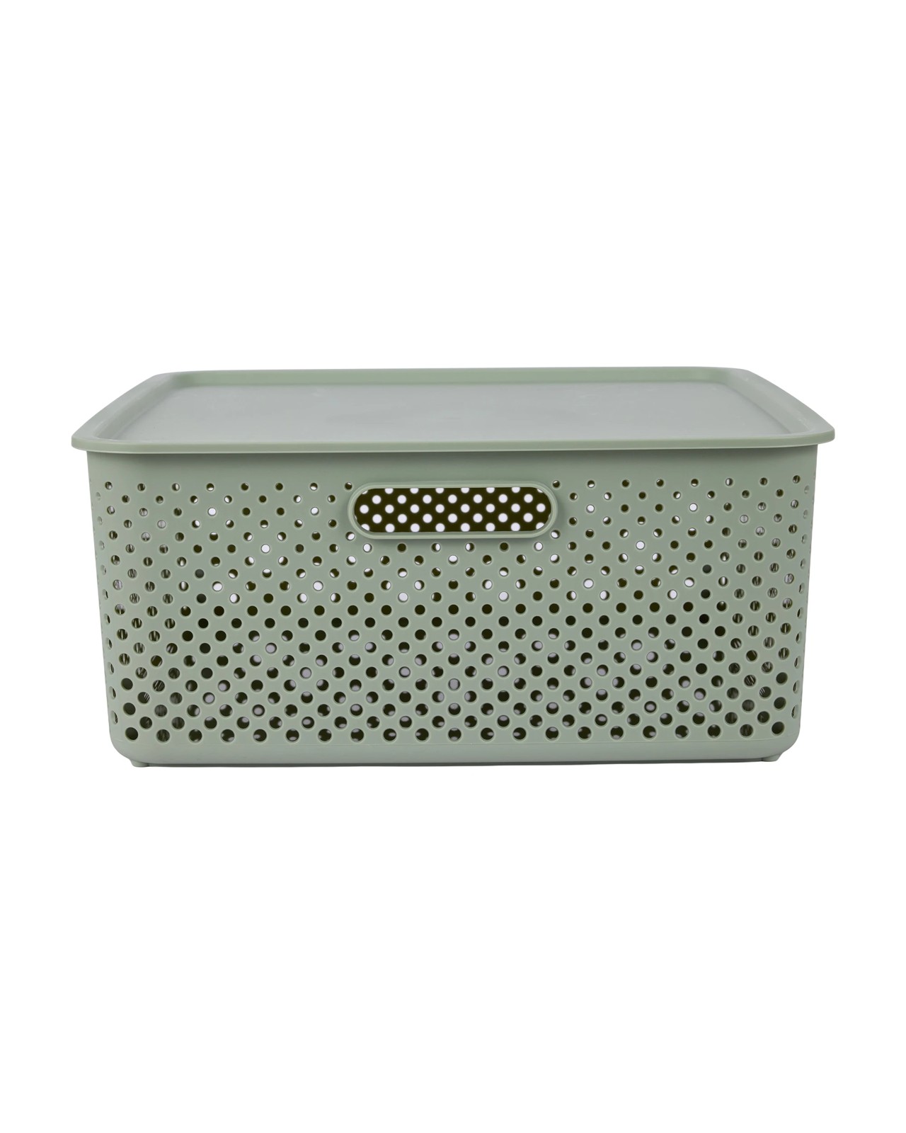 Anko 19L Dot Container - Green 3 of 6